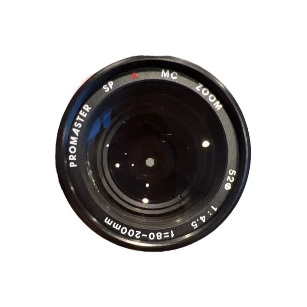 Promaster Spectrum 7 MC UV 52MM Zoom 80-200 mm‎ Lens With Cover UNTESTED